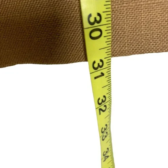 Vintage 70s Evan Picone Tan Button Up Straight Midi Skirt Medium - Picture 8 of 8